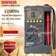 SANWA ดิจิตอลมัลติมิเตอร์ โอห์ม Digital Multimeter รุ่น CD800aโวลต์มิเตอร์ เครื่องมือวัดกระแสไฟฟ้า พ