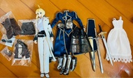 淸屋平讓 小玩無盒 Azone Fate Stay Night Saber 12吋 1/6 關節可動 Zero Collectible Figure 包括3套衫