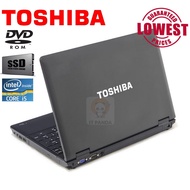 🔥I5 LAPTOP🔥TOSHIBA Laptop Dynabook Satellite B552/B553 SUPPORT STUDENT GAME RINGAN2 notebook i5 lapt