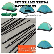TENDA Pavillio 2p tent frame set pavillio 2p tent frame set 2p pavillio fiber frame