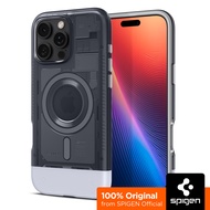 SPIGEN เคสสำหรับ iPhone 16 Pro Max / 16 Pro [Classic C1 MagFit] Modern Tech Case with Retro Transluc