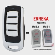 For 433 Garage Remote Control ERREKA IRIS2 IRIS4 IRIS IRIS Roller Code Transmitter 433.92MHz
