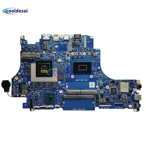 For DELL G5 5590 G7 7590 VULCAN15 N18E Laptop Motherboard 0T3CD6 0CNDTP 0MXHK3 GTX1660Ti/RTX2060/207