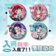 Anime Mairimashita Iruma-kun Iruma Suzuki Valac Clara Badge Button Brooch Pins Cosplay Collection To