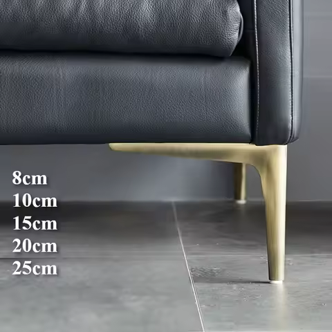8cm/10cm/20cm/25cm Metal Furniture Hardware Sofa Foot Cabinet Foot Tea Table Leg TV Cabinet Foot Por