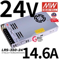 MEANWELL Power Supply DC24V 14.6A 350W 24V LRS-350-24 AC to DC