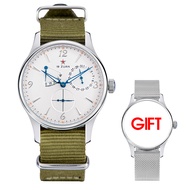 1963 40mm Pilot Watch of Men Automatic Mechanial Wristwatches Sapphire Crystal Waterpoorf Retro with