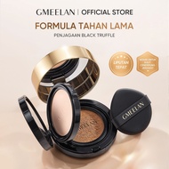 GMEELAN BLACK Truffle Air Cushion Foundation Concealer Oil Control High Coverage Makeup Long-lasting