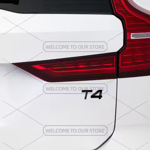 Car 3D Metal For T4 T5 T6 T8 D2 D3 D4 D5 D6 D7 D8 B2 B3 B4 B5 B6 B7 B8 Letter Body Emblem Badge Deca
