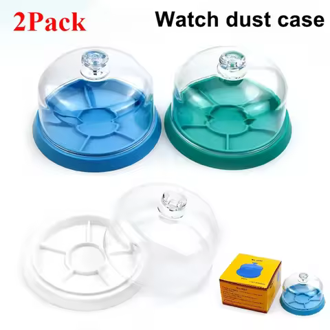 1/2pcs Watch Dust Sheet Cover with Tray Watch Movement Repair Tool Jewelry tools Spare Protector Wat
