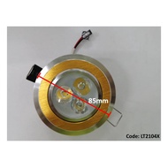 3W LED Recessed Eyeball Spotlight Round LED Downlight Spotlight Spot light Ceiling Light