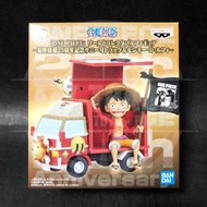 22年8月新貨！日本限定！全新未開封 日版 Banpresto WCF 海賊王 One Piece 25週年記念 千陽號 烈陽號 貨車 Thousand Sunny & 路飛 Luffy 組立式景品