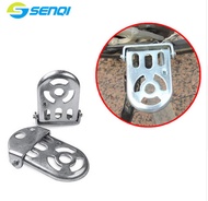 Mountain bike pedals quick release folding pedal bicycle rear folding pedals stand pedal parts 015