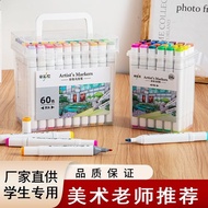 Double-Headed Marker College Student Art Painting Alcohol Marker Children's Set Double-Headed Genuin