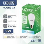 LUXEN CLASSIC WHITE LED BULB 9W 15W/ 18W 6500K/