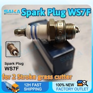 WS7F Spark Plug WS7 F 0241235567 (7545) Grass Cutter Chainsaw 2 Stroke Small Engine (BPM6A)
