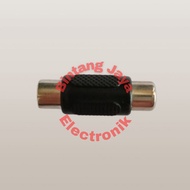 1 PIN RCA CONNECTION 1 WAY RCA TO RCA CONNECTOR/