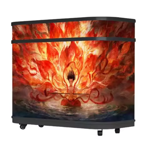 HD Indoor P1.86/P2.5 LED Reception Display 1920x960mm DJ Booth Front Desk Advertising Screen P2.5mm 