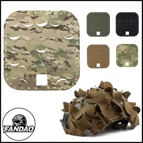 Tactical Helmet Cover Camouflage Fast Helmet Cover Adjustable Tactical Gear Paintball Airsoft Equipm
