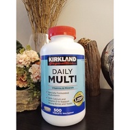 Kirkland signature S DAILY MULTI VITAMINS AND MINERALS