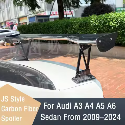 For Audi A3 A4 A4L S4 RS4 B8 B8.5 B9 A5 A6 C7 Sedan High-Quality Rear Wing Spoiler Trunk Lip Tail Tr