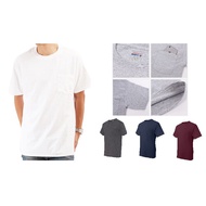 Homiez American Hanes Beefy - Pocket 5190 6 Colors High Pounds Plain Short T