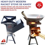 Heavy-Duty Modern Racket Wood Grill-Stove Extremely Economical with Wood or Twigs - agora.ph