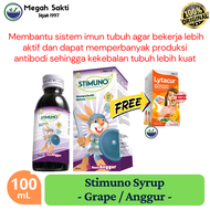 Stimuno sirup 100ml Anggur - multivitamin Imun anak rasa Anggur