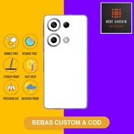 Garskin Skin Sticker Case Redmi Note 13 4G Fullbody or Backonly - color Code - 63u3