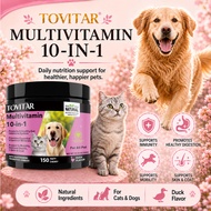 ✨Tovitar®✨ Multivitamin Cat and dog 150 Soft Chews - Omega 3 | Vitamin Bs | Vitamin C | COQ10