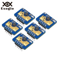 Human Wave Radar Sensor Module 5pcs LD2410C 24GHz ISM Band Millimeter Human Presence Detection Non-C