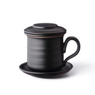 陶作坊 經典同心杯 黑色 茶杯 茶具 陶器