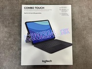 【全新行貨 門市現貨】Logitech Combo Touch 鍵盤護殼配備觸控板適用於 iPad Pro 12.9 吋 (第 5/6 代)
