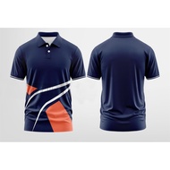 Men's casual sports polo shirt summer fashion lapel short sleeved polo shirt top 9Y6X