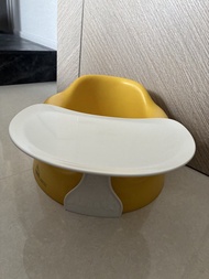 Bumbo Seat with Tray 黃色嬰兒學習椅連餐盤