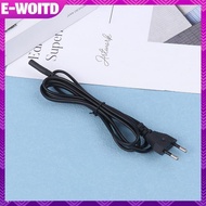 E-WOITD 1Pc EU Power Cord EU AC Power Cable Figure 8 C7 To Euro Eu 2Pin AC Plug Power Cable Cord For