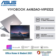 LAPTOP ASUS TERBARU ASUS VIVOBOOK A416JAO VIPS322 CORE i3 1005G1 4GB 256GB SSD 14 INCH FULL HD BACKL