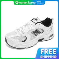New Balance | รองเท้าวิ่ง 530 ยูนิเซ็กซ์ สีขาว/ดำ MR530EWB