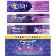 Crest 3D WHITE RADIANT MINT Toothpaste