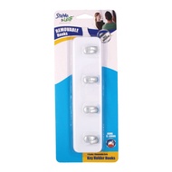 Steve & Leif White Removable Key Holder Hook (MIN PURCHASE 2)