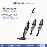 Simplus 3 IN 1 Vacuum Cleaner Household Powerful Suction Lightweight 18000pa Powerful Suction .