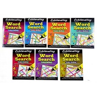 Exhilarating Word Search . Cari Kata . Book 1/2/3/5/6/7/8 . Mind To Mind . { READY STOCK } I