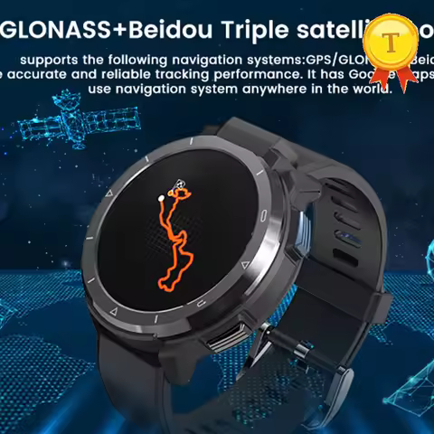 Fashion Android 4g internet Smart Watch Men 64GB 13MP Camera Heart Rate Monitor 2260mAh 4G phone Wat