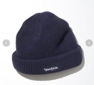 NAUTICA  Cotton Roll Knit Cap “Hand Lettering” 海軍藍毛帽 beams