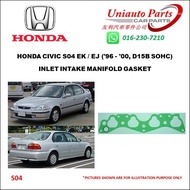 HONDA CIVIC S04 EK / EJ ('96 - '00, D15B SOHC) INLET INTAKE MANIFOLD GASKET