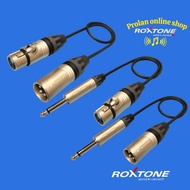 Roxtone (XLR to XLR & PL to XLR) Perfect for Patching cable