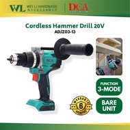 DCA ADJZ03-13 20V Brushless Hammer Drill / cordless hammer drill dca / cordless hammer drill brushle