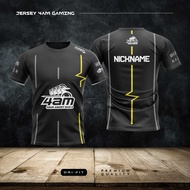 Jersey KAOS BAJU 4AM GAMING - FREE NICKNAME