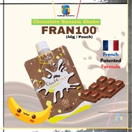 Fran100 Chocolate Banana Shake Meal Replacement (40g / Pouch) Promote Fat Burning, Nutrition Weight 