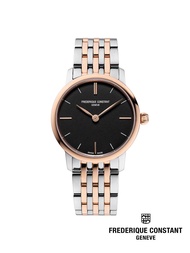 Frederique Constant นาฬิกาข้อมือผู้หญิง Quartz FC-200B1S32B Classics Slimline Lady Watch